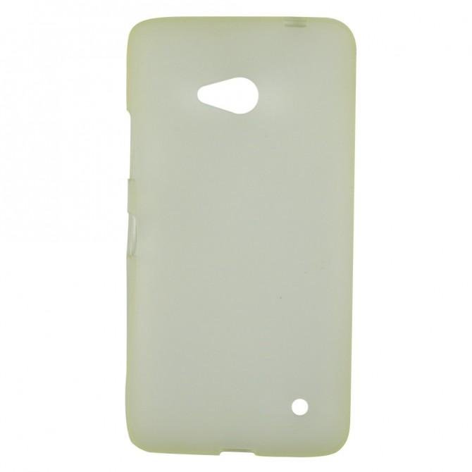 Чехол Silicone Case для Nokia 640 (Microsoft) White-1