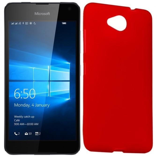 Чохол Silicone Case для Nokia 650 (Microsoft) Червоний
