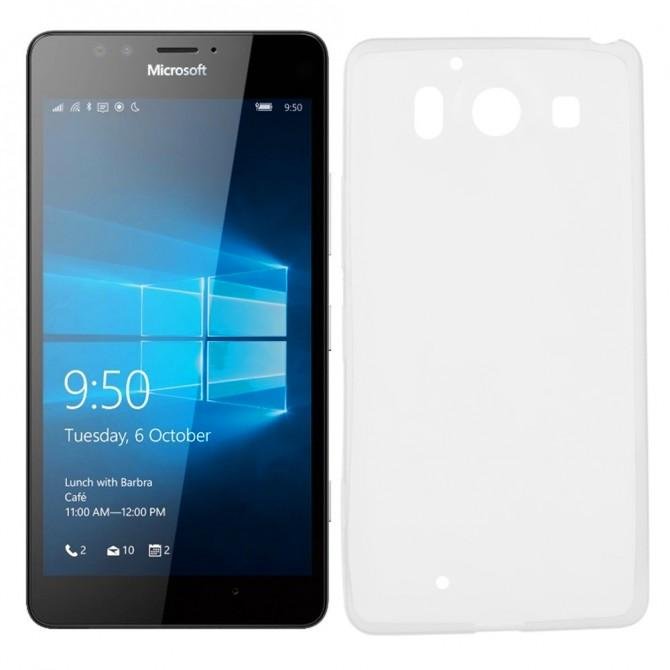 Чохол Silicone Case для Nokia 950 (Microsoft) Білий