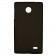 Чехол Silicone Case для Nokia X Чёрный