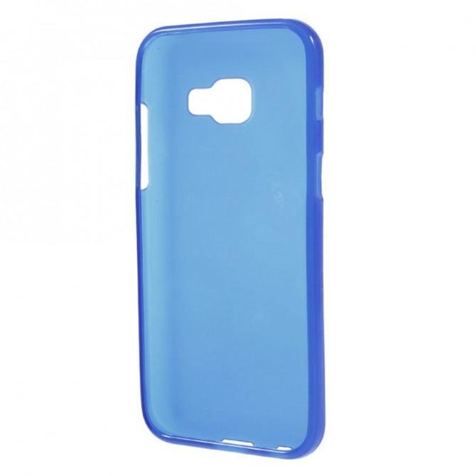 Чехол Silicone Case для Samsung A320 (A3-2017) Blue-2