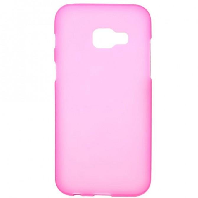 Чехол Silicone Case для Samsung A520 (A5-2017) Pink-1