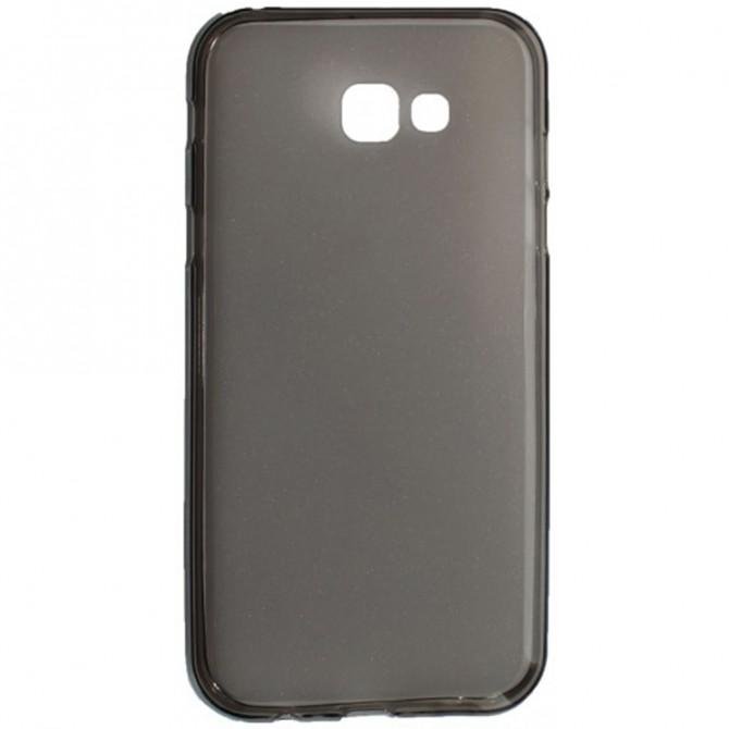 Чехол Silicone Case для Samsung A720 (A7-2017) Чёрный-1