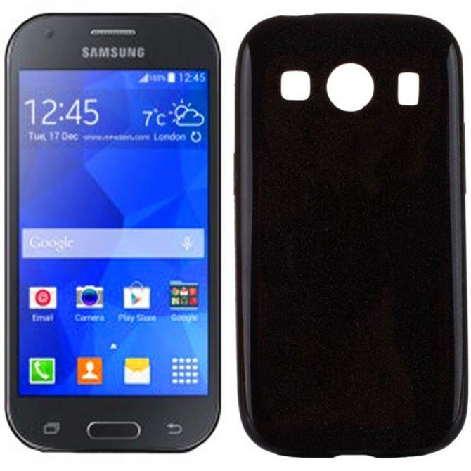 Чехол Silicone Case для Samsung G357 Чёрный
