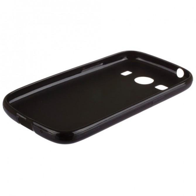 Чехол Silicone Case для Samsung G357 Чёрный-3