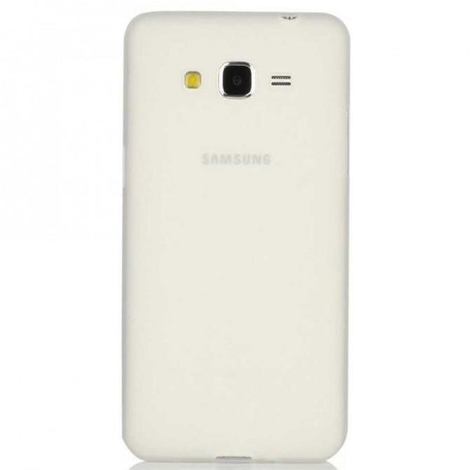 Чехол Silicone Case для Samsung G530 White-1