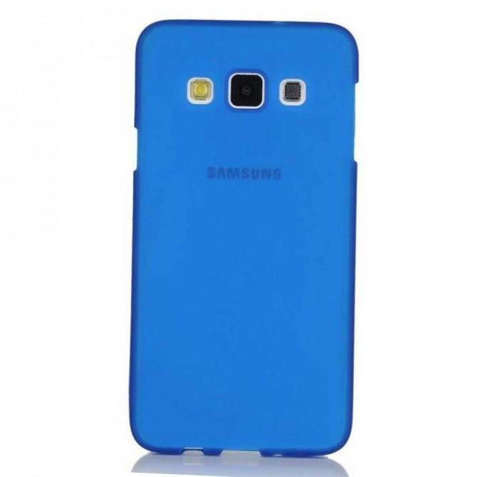 Чехол Silicone Case для Samsung G7200 (Grand 3) Blue-1