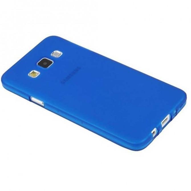 Чехол Silicone Case для Samsung G7200 (Grand 3) Blue-2