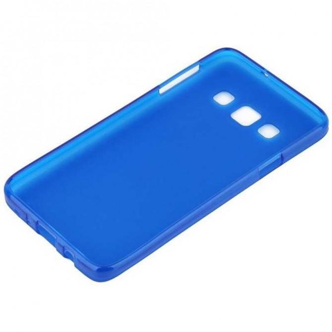 Чехол Silicone Case для Samsung G7200 (Grand 3) Blue-3