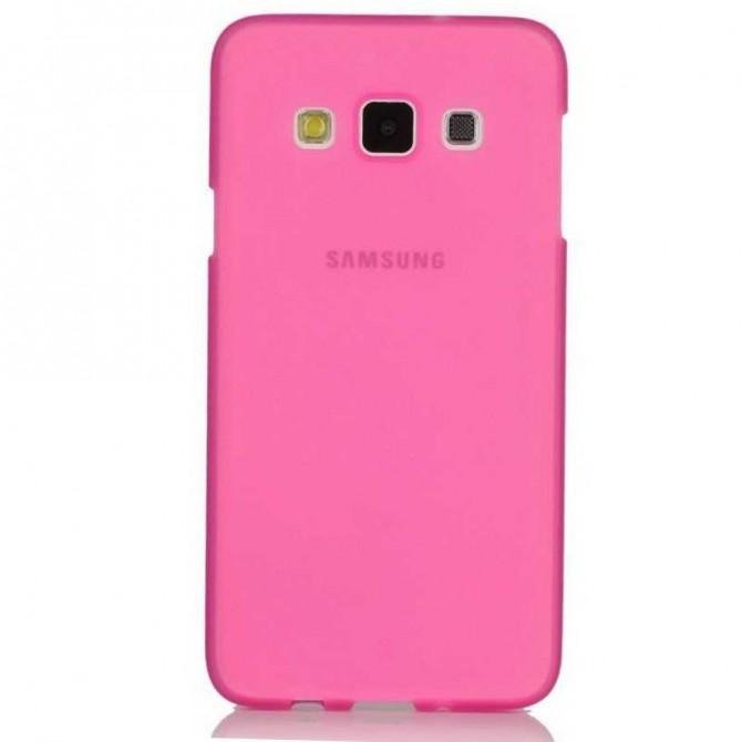Чехол Silicone Case для Samsung G7200 (Grand 3) Pink-1