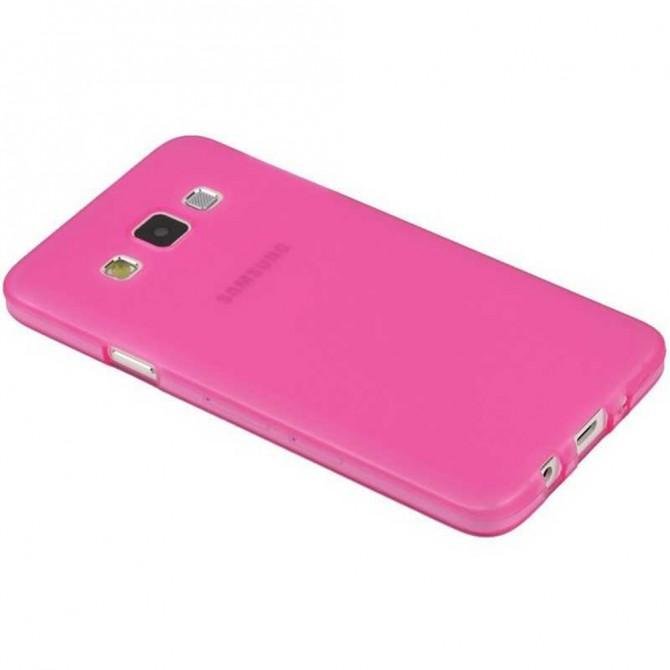 Чехол Silicone Case для Samsung G7200 (Grand 3) Pink-2