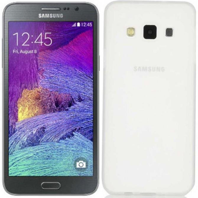 Чехол Silicone Case для Samsung G7200 (Grand 3) White