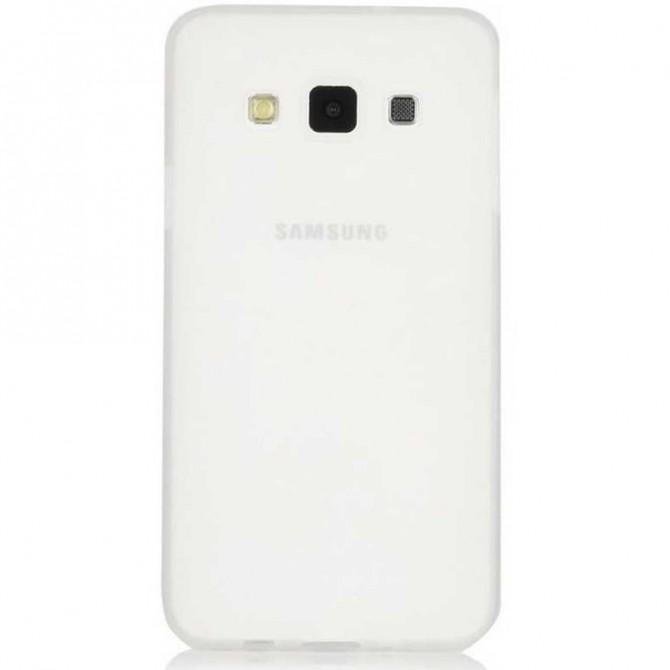 Чехол Silicone Case для Samsung G7200 (Grand 3) White-1
