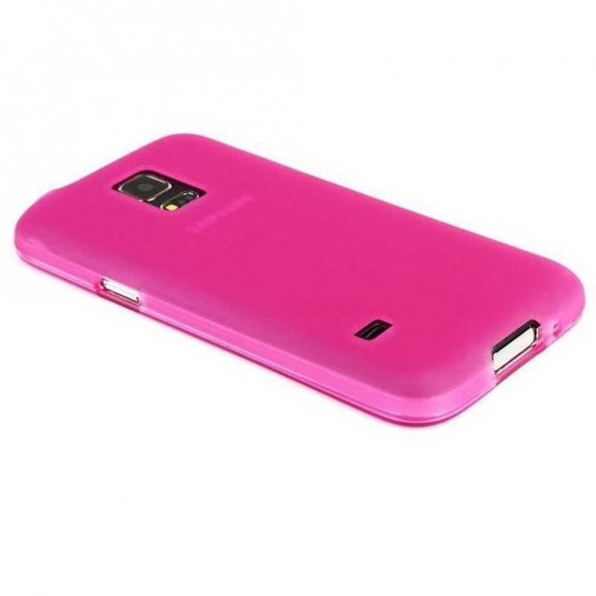 Чохол Silicone Case для Samsung G800 (S5 mini) Рожевий-2