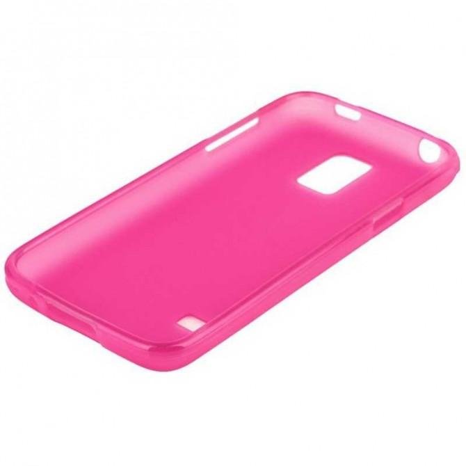 Чохол Silicone Case для Samsung G800 (S5 mini) Рожевий-3
