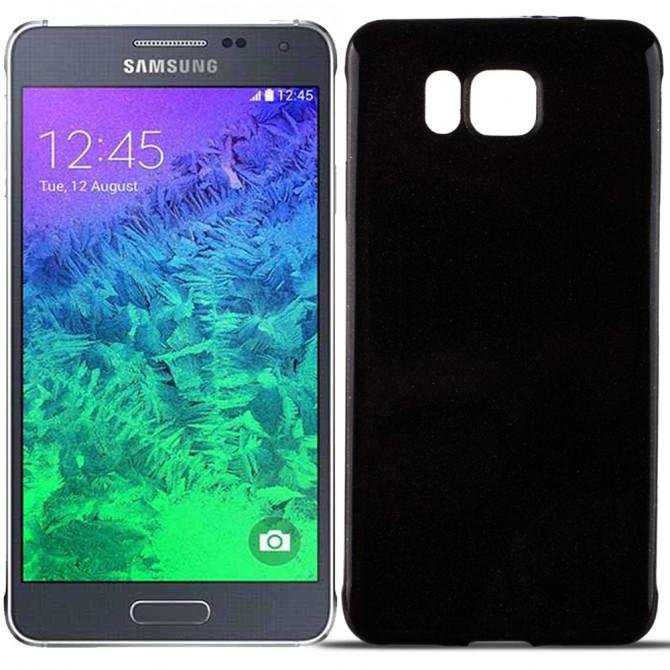 Чохол Silicone Case для Samsung G850 (Alfa) Чорний