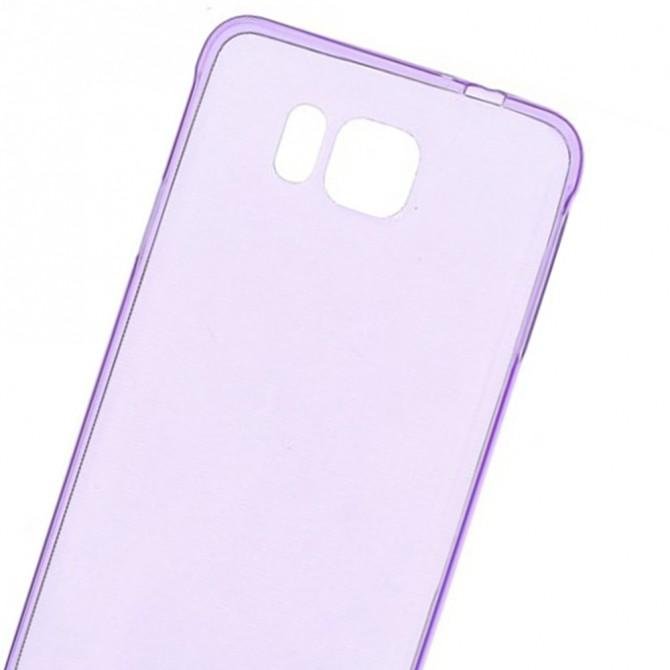 Чохол Silicone Case для Samsung G850 (Alfa) Фіолетовий-2