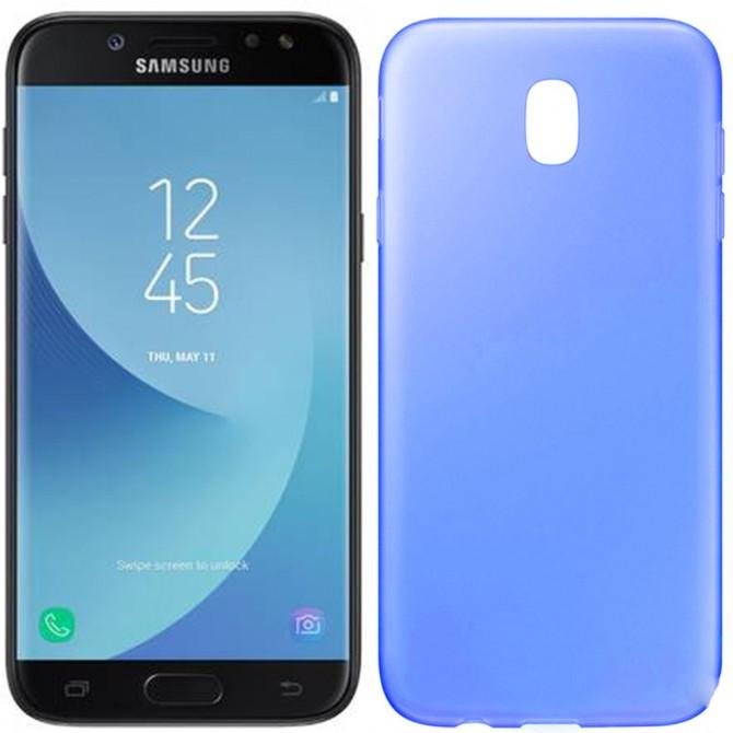 Чехол Silicone Case для Samsung J330 (J3-2017) Blue