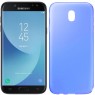 Чехол Silicone Case для Samsung J330 (J3-2017) Blue