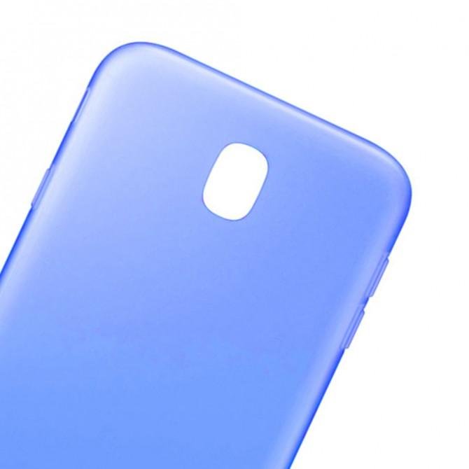 Чехол Silicone Case для Samsung J330 (J3-2017) Blue-2