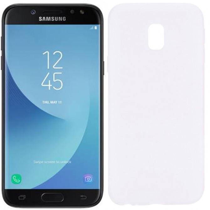 Чехол Silicone Case для Samsung J730 (J7-2017) White
