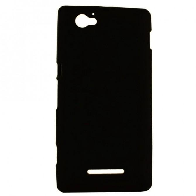 Чохол Silicone Case для Sony C1905/Xperia M Чорний-1