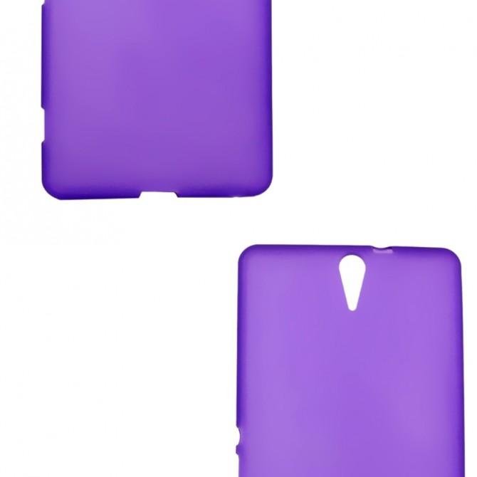 Чохол Silicone Case для Sony Xperia C5 Фіолетовий-3