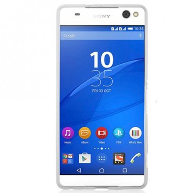 Чохол Silicone Case для Sony Xperia C5 Білий-2