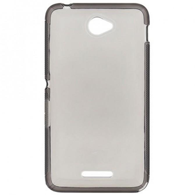 Чохол Silicone Case для Sony Xperia E4 Чорний-1