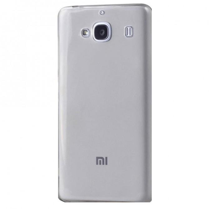 Чехол Silicone Case для Xiaomi Redmi 2 Чёрный-1