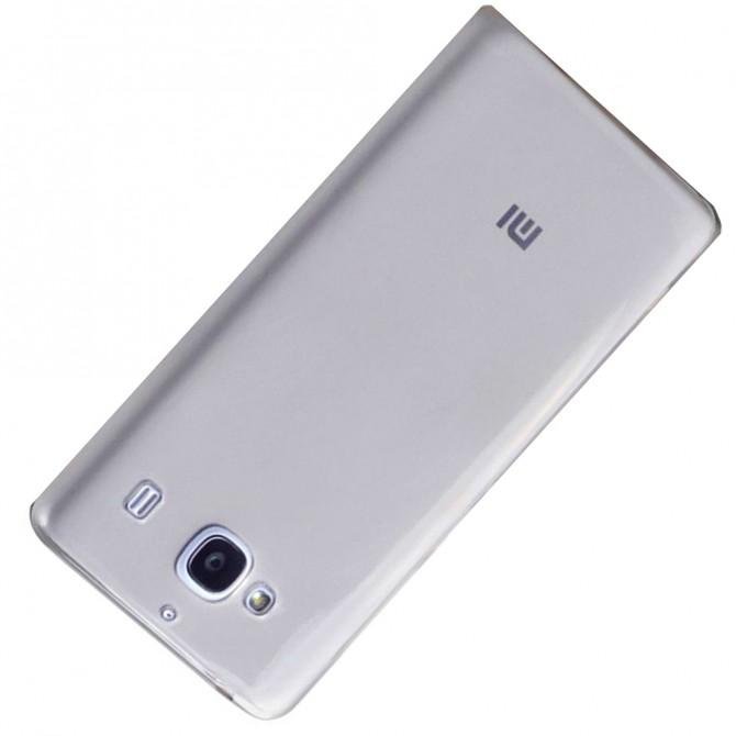 Чехол Silicone Case для Xiaomi Redmi 2 Чёрный-2