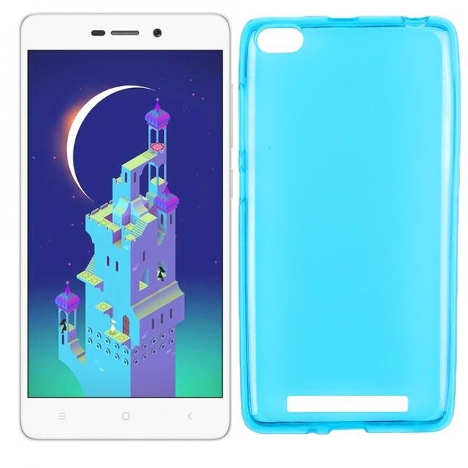 Чехол Silicone Case для Xiaomi Redmi 3 Blue