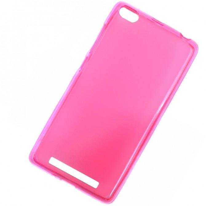 Чехол Silicone Case для Xiaomi Redmi 3 Pink-1