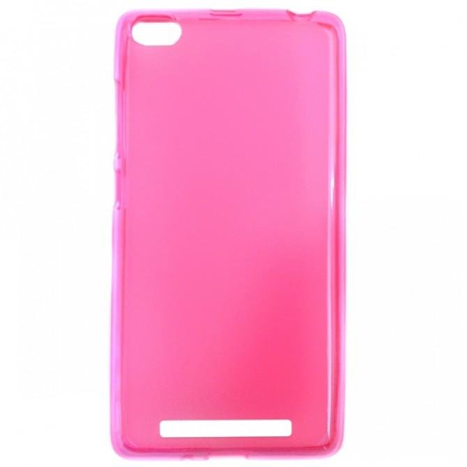 Чехол Silicone Case для Xiaomi Redmi 3 Pink-2