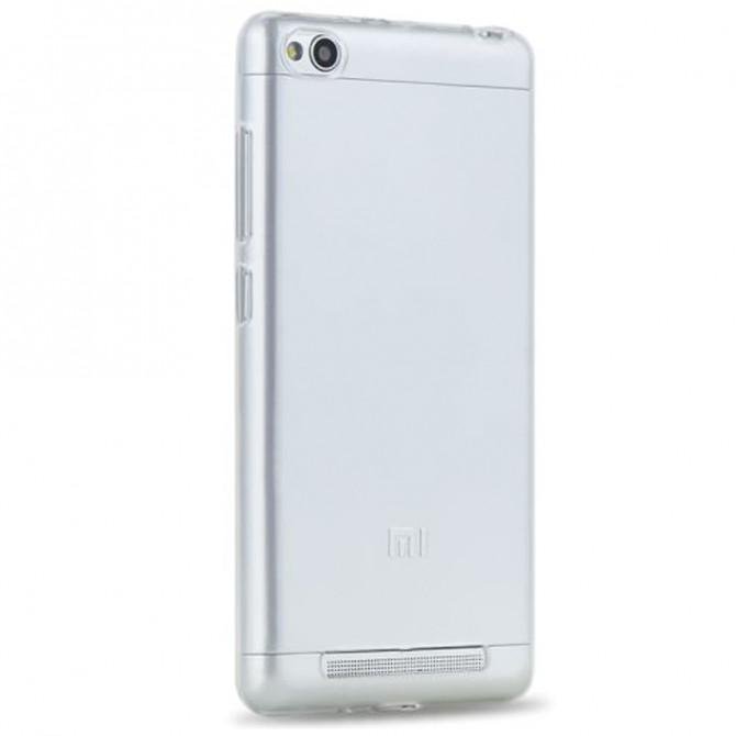 Чехол Silicone Case для Xiaomi Redmi 3 White-1