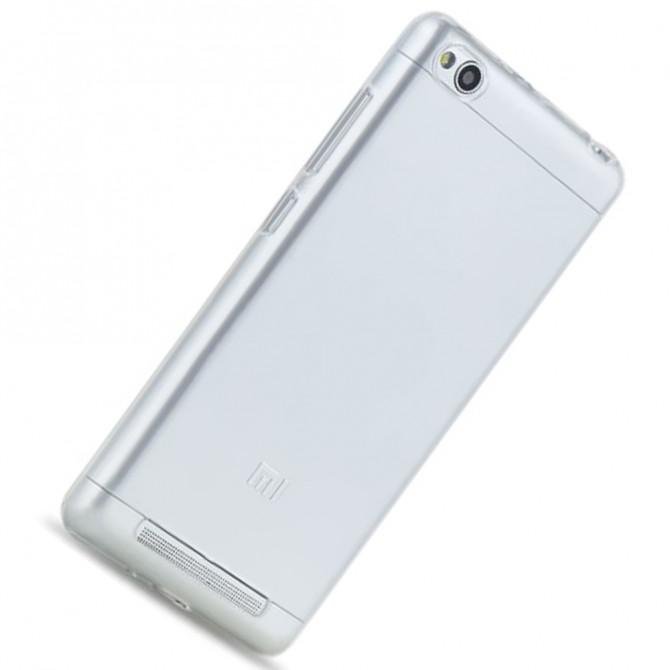 Чехол Silicone Case для Xiaomi Redmi 3 White-2
