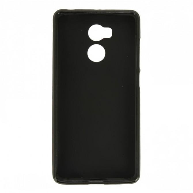 Чехол Silicone Case для Xiaomi Redmi 4/4 Prime Чёрный-1