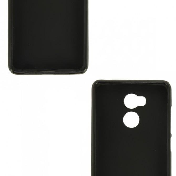 Чехол Silicone Case для Xiaomi Redmi 4/4 Prime Чёрный-3