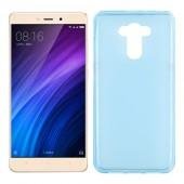 Чехол Silicone Case для Xiaomi Redmi 4/4 Prime Blue