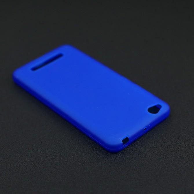 Чохол Silicone Case для Xiaomi Redmi 4a Синій-4