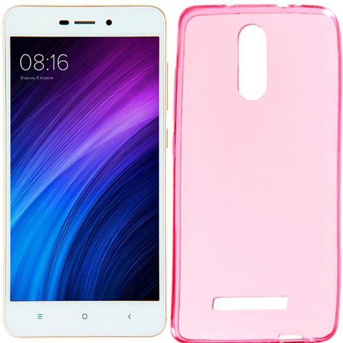 Чехол Silicone Case для Xiaomi Redmi Note 3 Pink