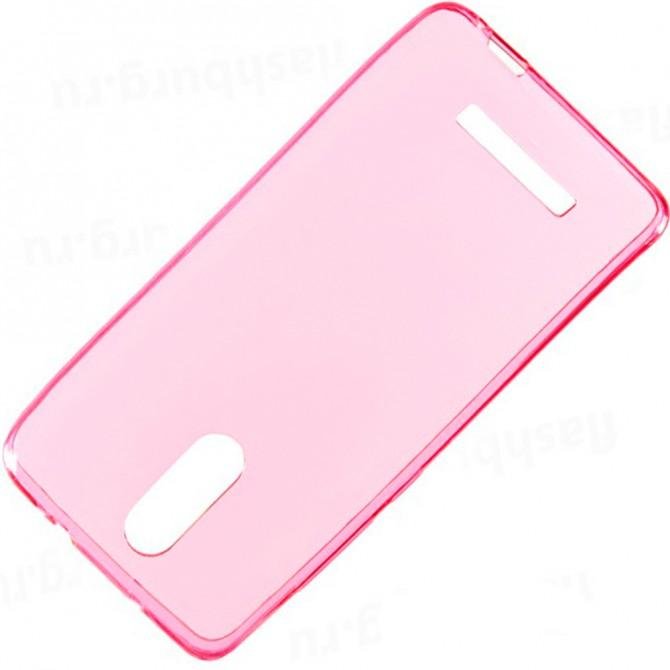 Чехол Silicone Case для Xiaomi Redmi Note 3 Pink-2