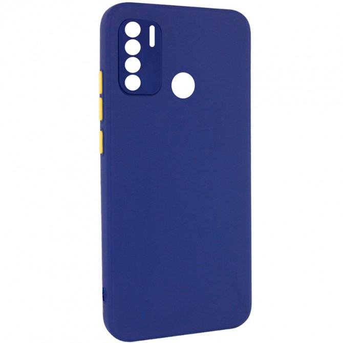 Чехол накладка TPU Square Full Camera for TECNO Spark 5 Pro Синий