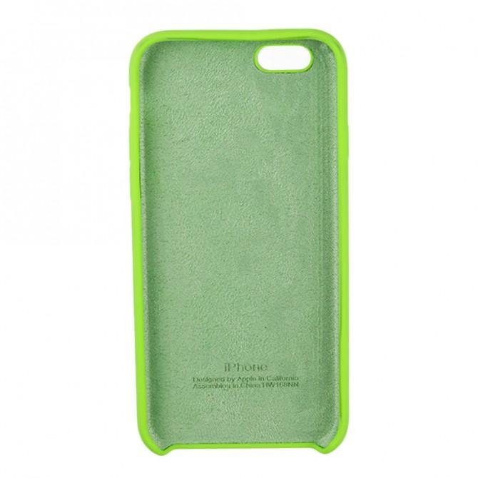 Чехол силиконовый для iPhone 6/6s Светло Зеленый-2