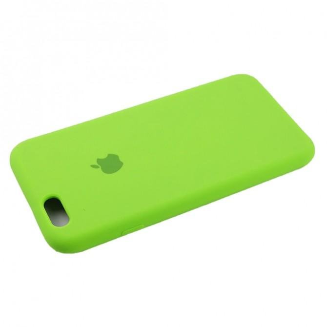 Чехол силиконовый для iPhone 6/6s Светло Зеленый-3