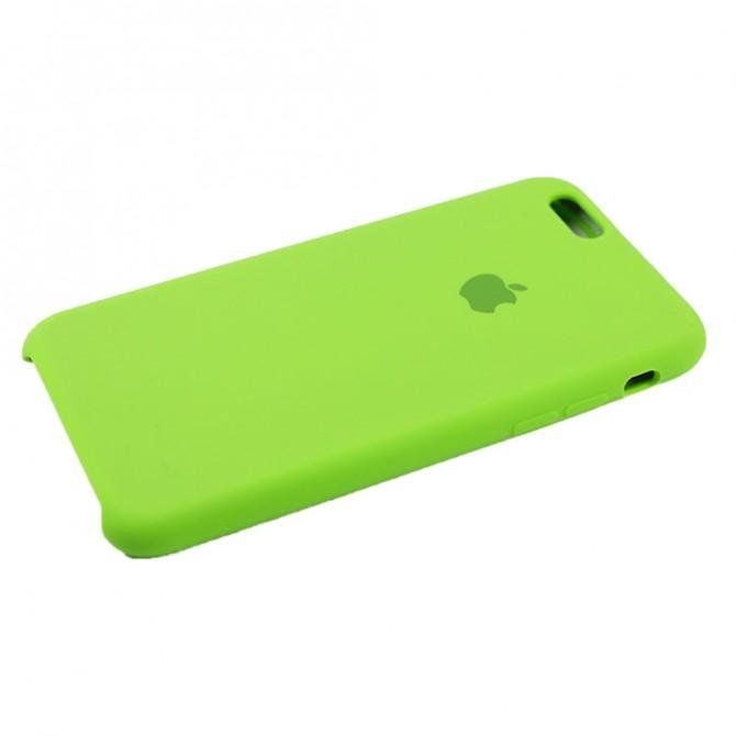 Чехол силиконовый для iPhone 6/6s Светло Зеленый-4