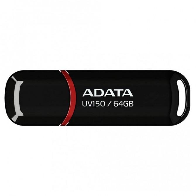 Флеш память ADATA USB 64Gb AUV150 Black USB 3.2