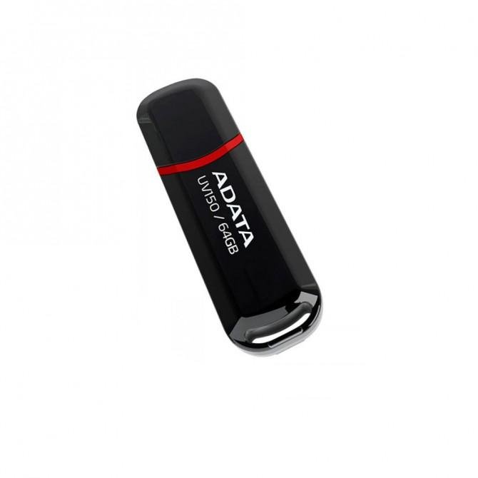 Флеш память ADATA USB 64Gb AUV150 Black USB 3.2-1