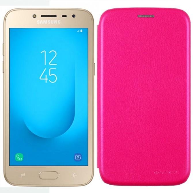 Чехол книжка U-Like Best для Samsung Galaxy J250 (J2 2018) Pink