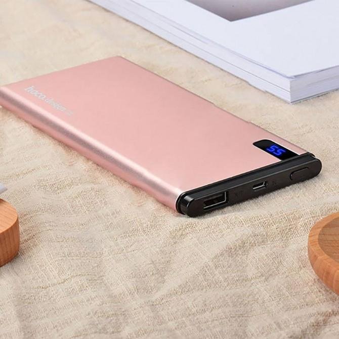 Повербанк Hoco B25 (10000mAh) Рожеве Золото-2